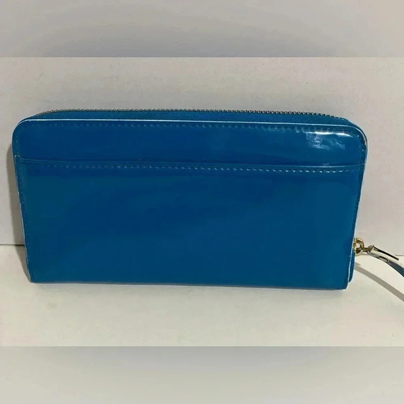 Kate spade blue leather wallet - Picture 2 of 9
